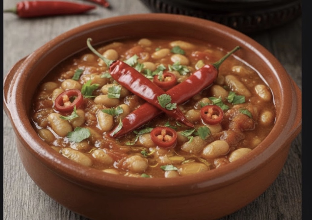 Tajine d’Haricots Blancs à la Marocaine