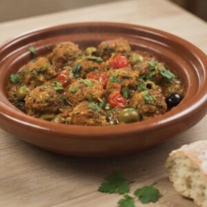 Tajine de Boulettes de Sardine